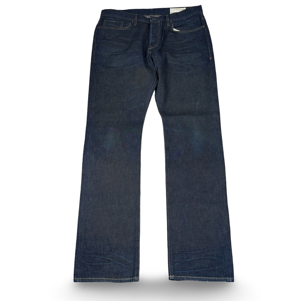 Imogene + Willie Barton Slim Mens Indigo Selvedge Denim Jeans  USA Size 36